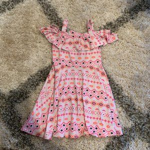Off Shoulder Toddler Dress